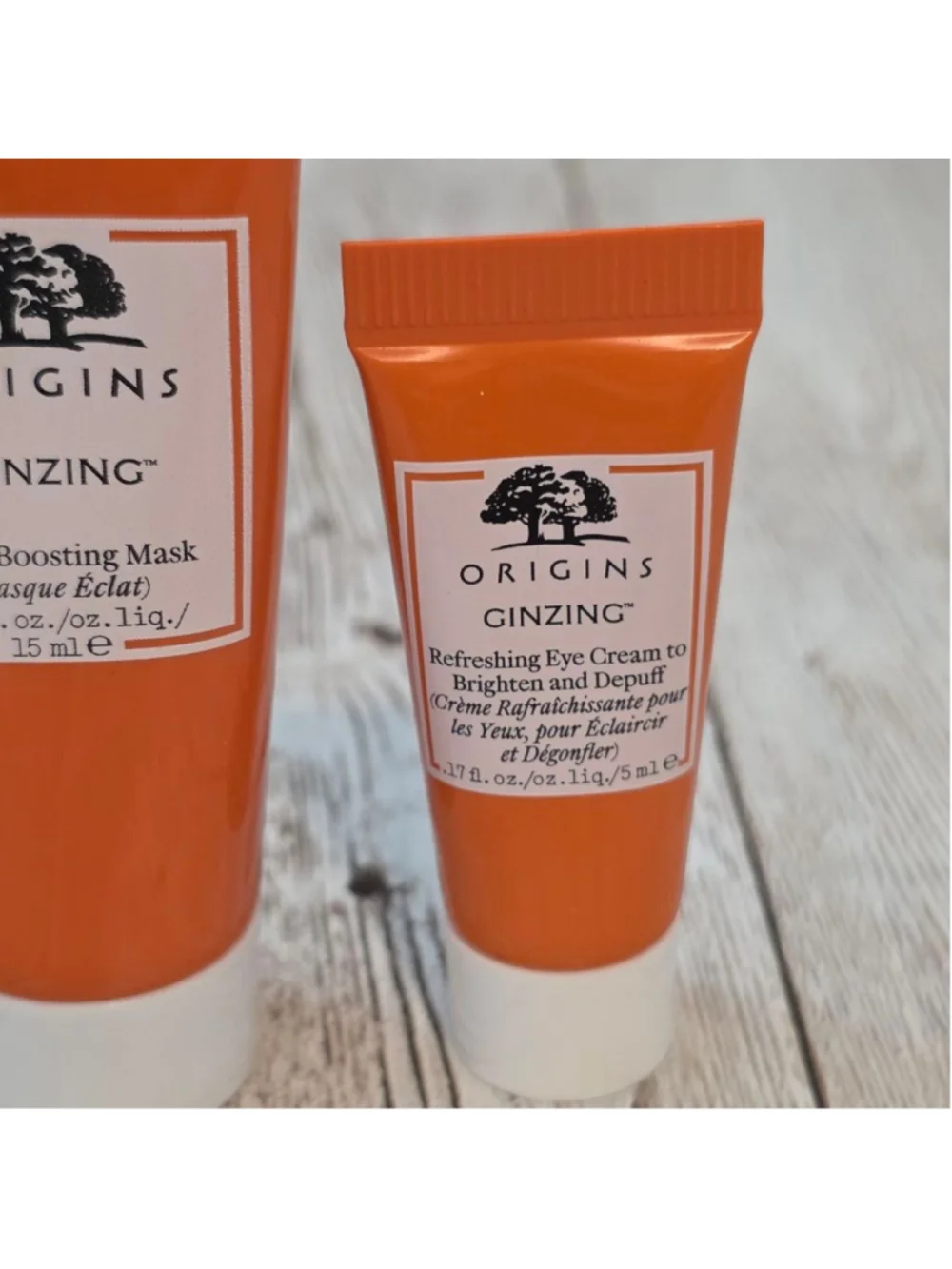 Origins Ginzing Skincare mini set NWOT